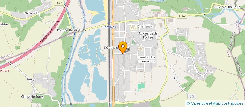 localisation de l'entreprise F. MAOLE COUVERTURE  DORDIVES