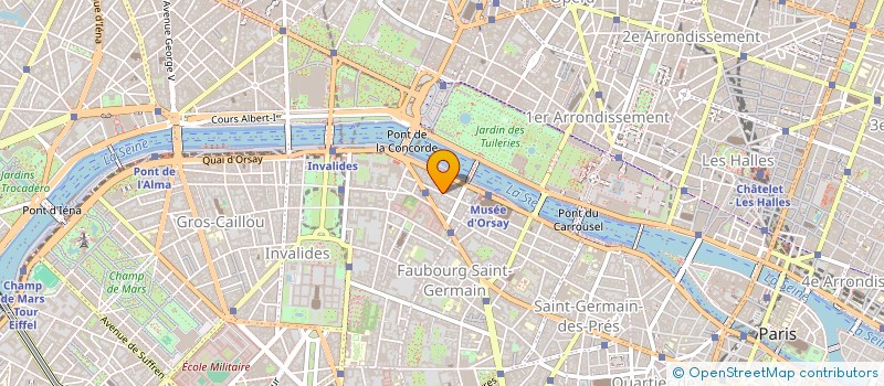 localisation de l'entreprise F. MARC DE LACHARRIERE (FIMALAC) à PARIS