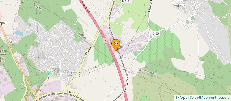 localisation de l'entreprise F MAURIAC ST TRONC  VELAUX