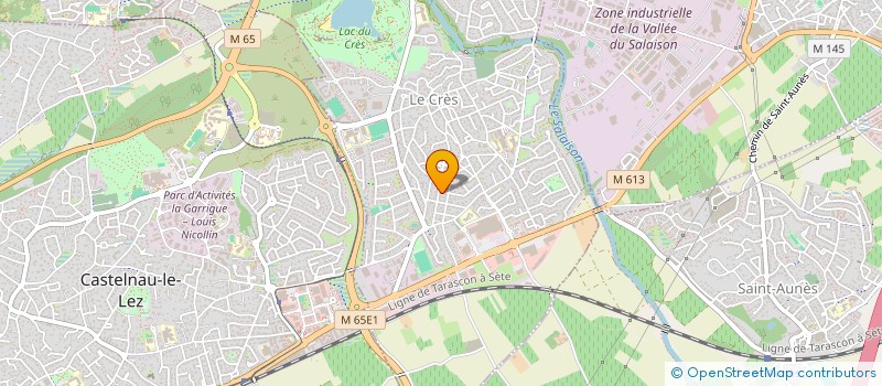 localisation de l'entreprise F & MER à LE CRES