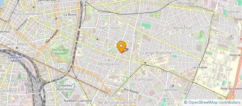 localisation de l'entreprise F+MONP à LYON
