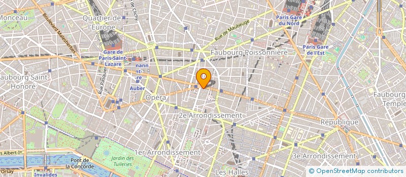 localisation de l'entreprise F. MONTMARTRE  PARIS