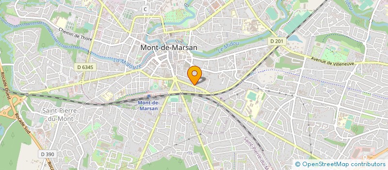 localisation de l'entreprise F N A C A à MONT-DE-MARSAN