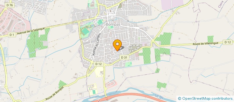 localisation de l'entreprise F N A C A COMITE DE BOMPAS à BOMPAS
