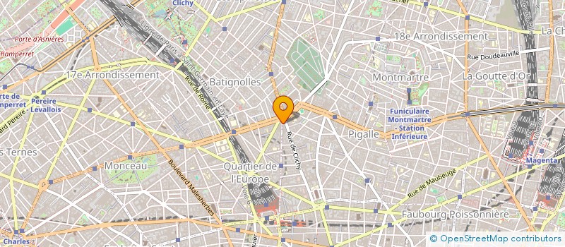 localisation de l'entreprise F.N.A.P.E.C.  PARIS