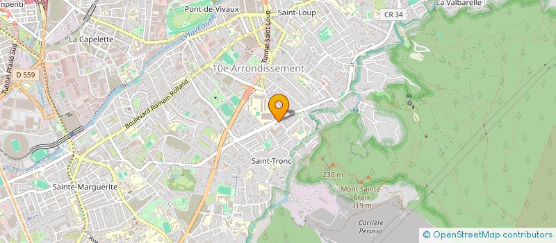 localisation de l'entreprise F.N.B à MARSEILLE