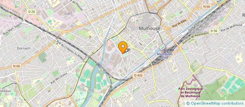 localisation de l'entreprise F N M I P UD HAUT RHIN à MULHOUSE