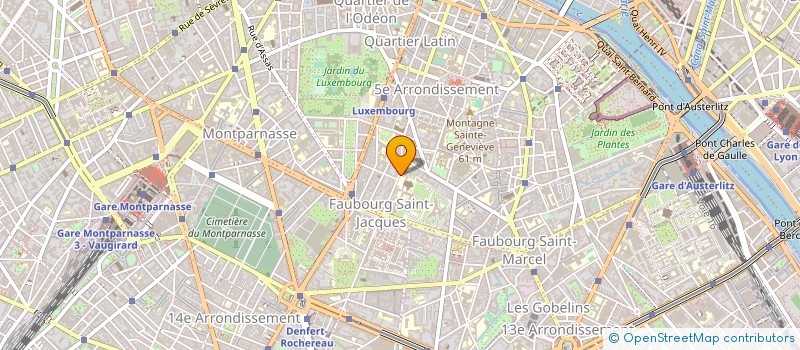 localisation de l'entreprise F N O G E C  PARIS