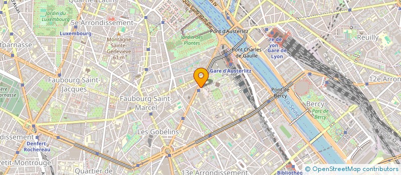 localisation de l'entreprise F N S P B H U  PARIS