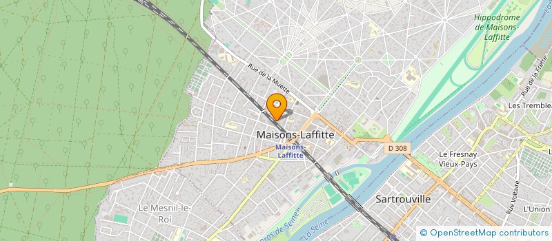 localisation de l'entreprise F&O HINDERZE RACING à MAISONS-LAFFITTE