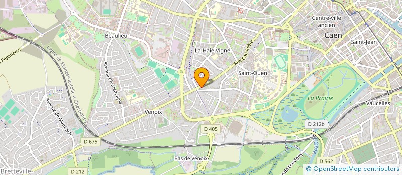 localisation de l'entreprise F.O.I.L. DUPUY SAS à CAEN