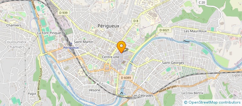 localisation de l'entreprise F.P.B. à PERIGUEUX