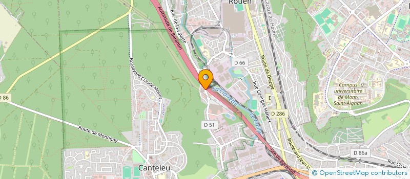 localisation de l'entreprise F.P.B. SPORTS  CANTELEU