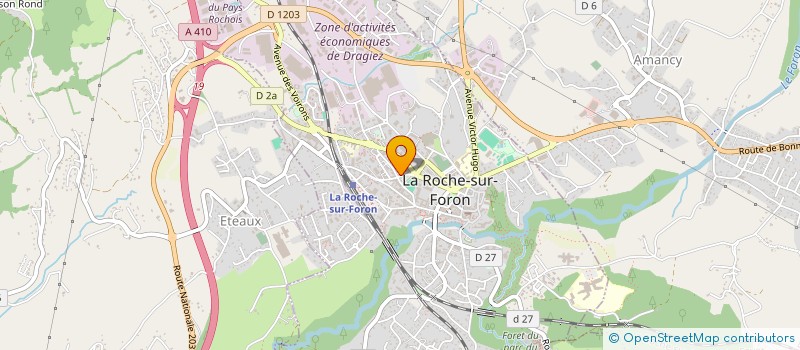 localisation de l'entreprise F.P.C.S  LA ROCHE-SUR-FORON