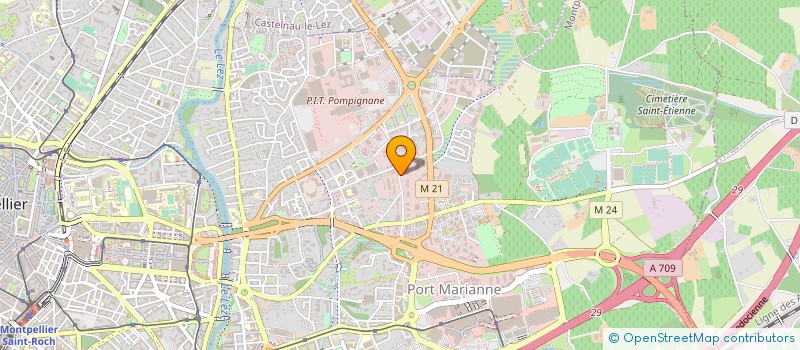 localisation de l'entreprise F.P. CONCEPT à MONTPELLIER