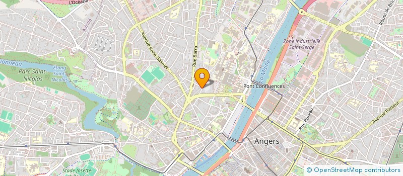 localisation de l'entreprise F P D A  ANGERS