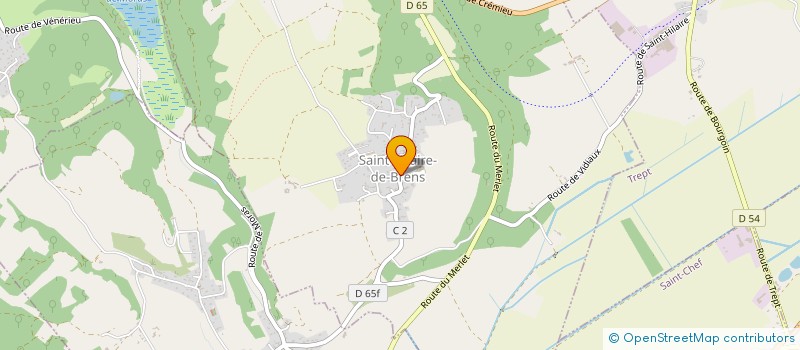 localisation de l'entreprise F.P. ELEC. à SAINT-ROMAIN-DE-JALIONAS