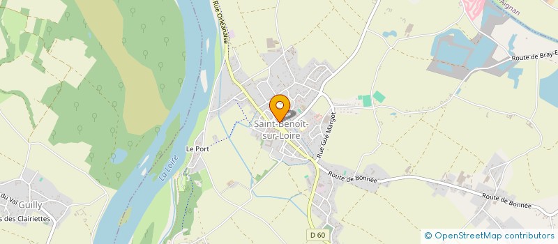 localisation de l'entreprise F P ENTREP GEN BATIMENT FRANCO PORTUGAIS à SAINT-BENOIT-SUR-LOIRE