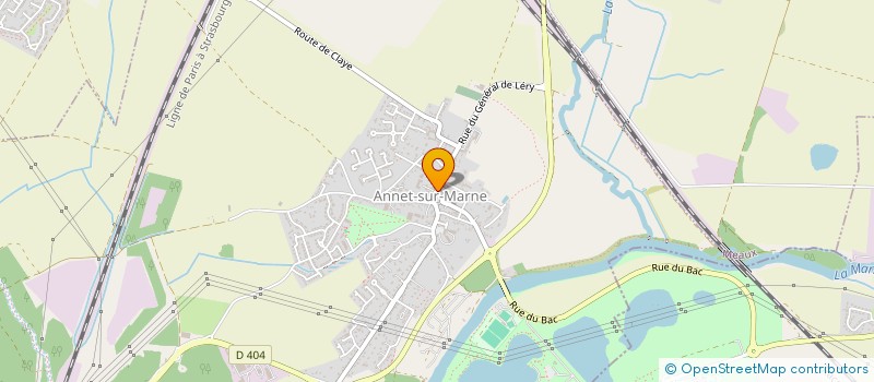 localisation de l'entreprise F.P.L. BATIMENT  ANNET-SUR-MARNE