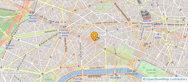 localisation de l'entreprise F.P.M.S à PARIS
