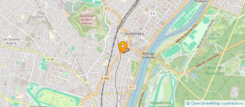 localisation de l'entreprise F P R à SURESNES