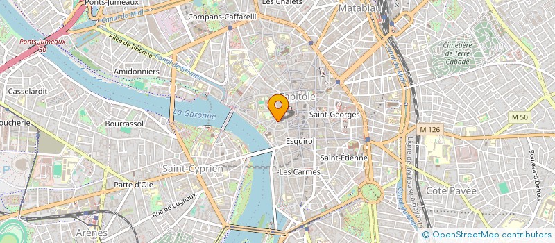 localisation de l'entreprise F.P.R. à TOULOUSE
