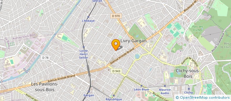 localisation de l'entreprise F.PASCHINI  LIVRY-GARGAN