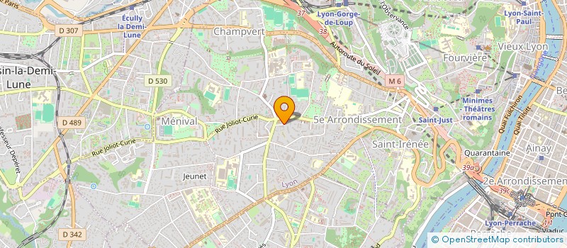 localisation de l'entreprise F+PDJ à LYON