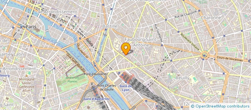 localisation de l'entreprise F. PERIGAULT.32  PARIS