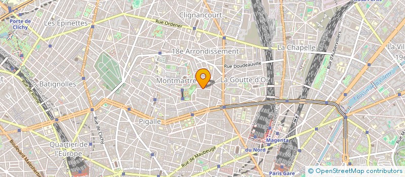 localisation de l'entreprise F.PINAULT ARCHITECTE  PARIS