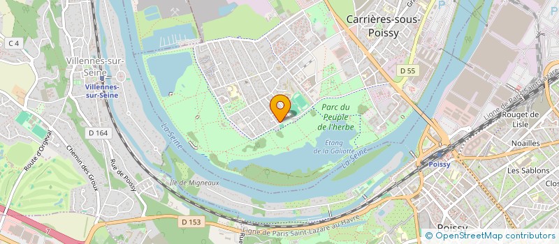 localisation de l'entreprise F-PRESTIGE PARTNERS  CARRIERES-SOUS-POISSY