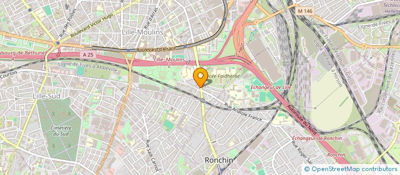 localisation de l'entreprise F & R 4 à LILLE