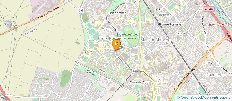 localisation de l'entreprise F R A T  REIMS