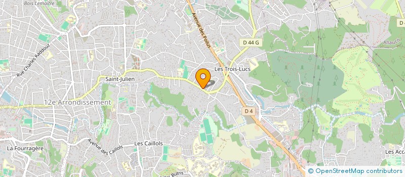 localisation de l'entreprise F&R CONSULTING à MARSEILLE