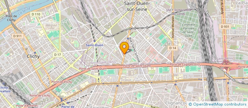 localisation de l'entreprise F.R.D FINANCE RECHERCHE DEVELOPPEMENT à SAINT-OUEN-SUR-SEINE