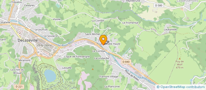 localisation de l'entreprise F.R.E.D MULTI SERVICES à AUBIN