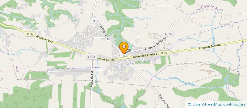 localisation de l'entreprise F.R.E.R. POUR FRONT REPUBLICAIN EN RURALITE  HINX