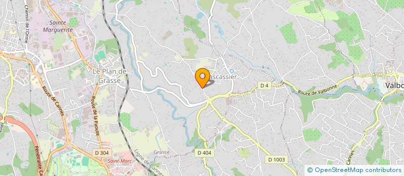 localisation de l'entreprise F.R. ELEC à GRASSE