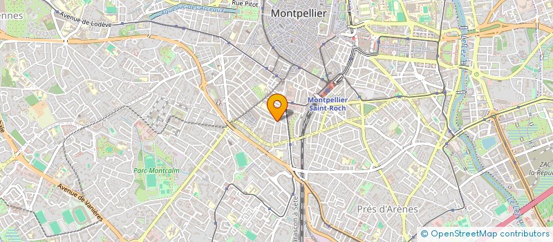 localisation de l'entreprise F.R.I à MONTPELLIER