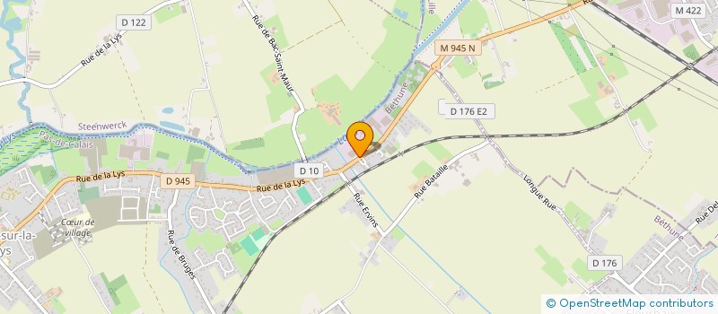 localisation de l'entreprise F.R.I.  SAILLY-SUR-LA-LYS