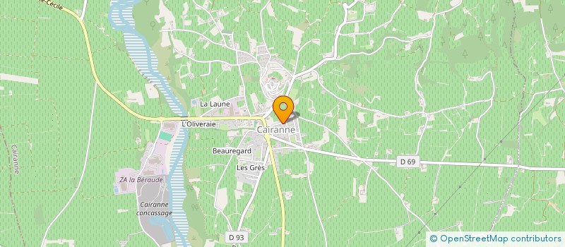 localisation de l'entreprise F.R.I  JONQUIERES