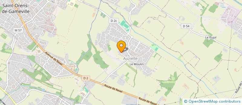 localisation de l'entreprise F.R. IMMO  AUZIELLE