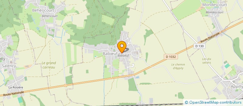 localisation de l'entreprise F&R IMPRESSION  BABUF