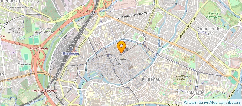 localisation de l'entreprise F.R. INVESTIGATIONS ET ASSOCIES à STRASBOURG