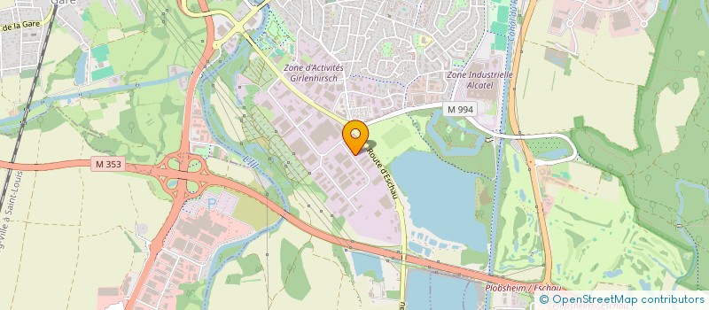 localisation de l'entreprise F.R. INVESTISSEMENT  ILLKIRCH-GRAFFENSTADEN