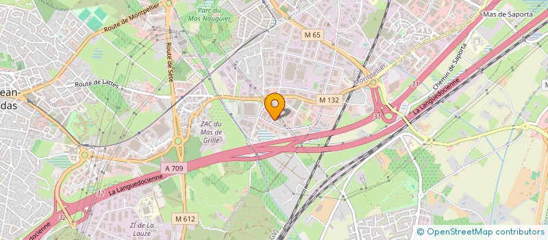 localisation de l'entreprise F.R. NET à MONTPELLIER