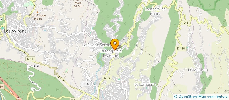 localisation de l'entreprise F.R.P.B.  L'ETANG-SALE