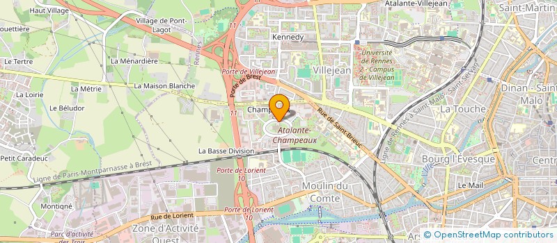 localisation de l'entreprise F@RM XP à RENNES