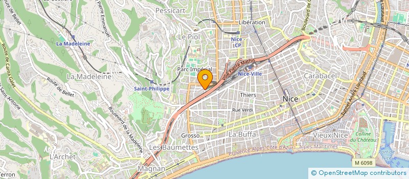 localisation de l'entreprise F&S 1 à NICE