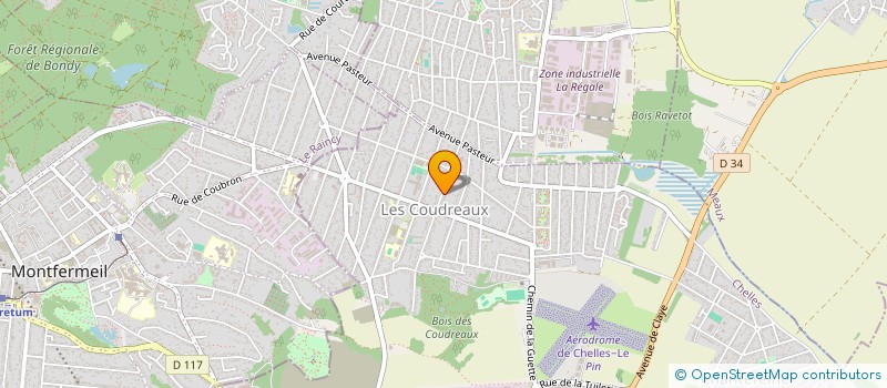 localisation de l'entreprise F.S 92  CHELLES